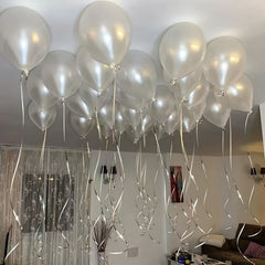 20pcs Pearl Balloons for Birthdays Weddings Home Decoration Parties