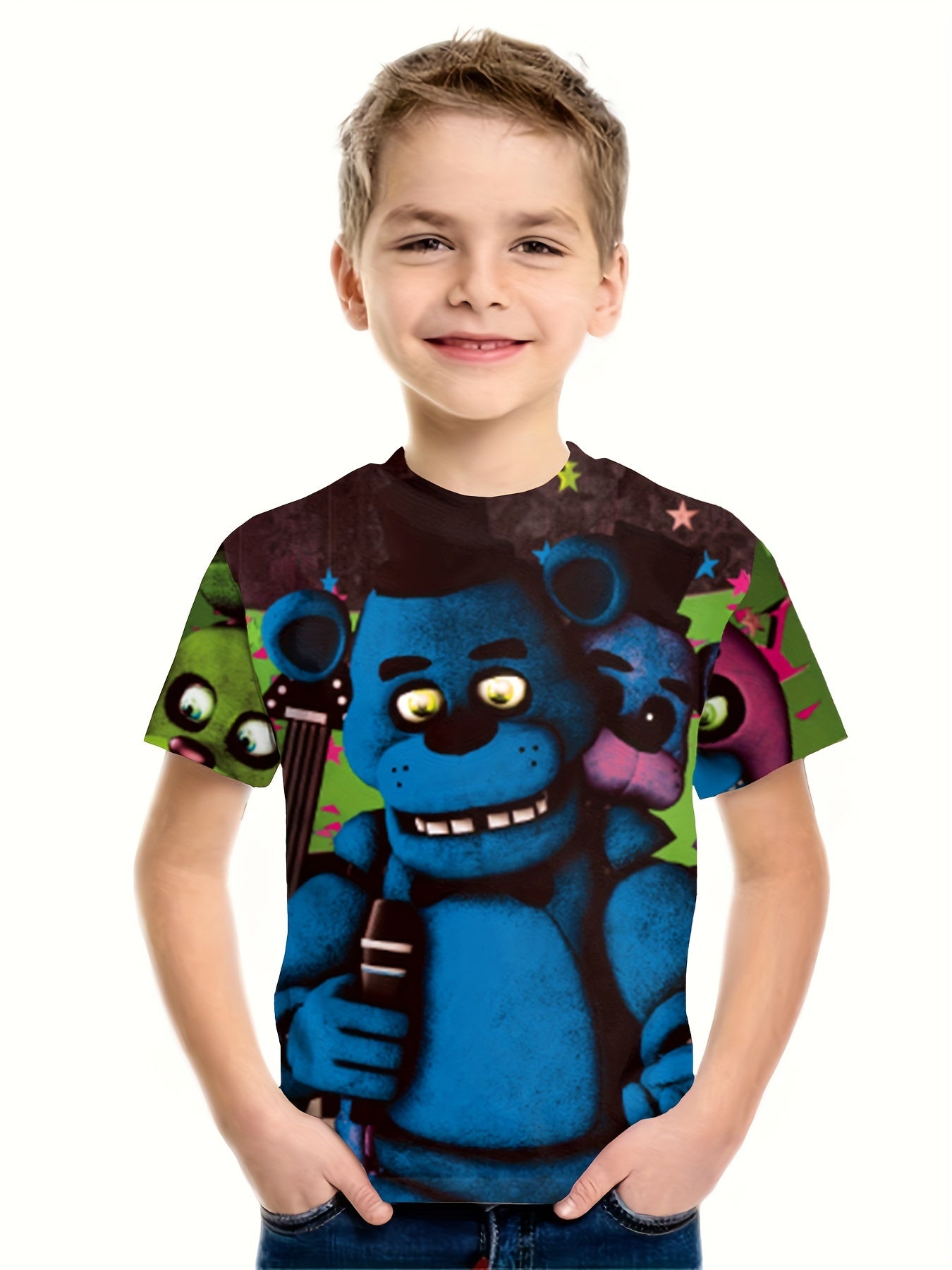 Teddy Bear T Shirt for Kids Boys