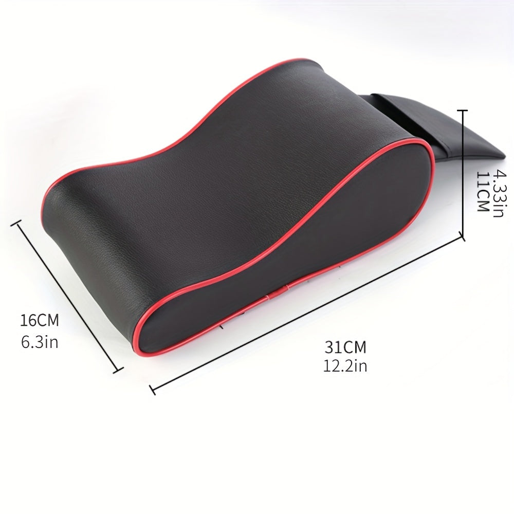 Universal PU Leather Car Armrest Protection Mat Cushion