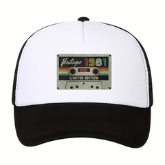 Men's Casual Cartoon Print Baseball Cap High Hat Sunshade Sunscreen