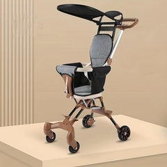 Compact Foldable Baby Stroller for On-the-Go Parents