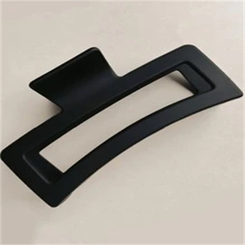 Matte Square Hair Claw Clip Strong Hold Grip Accessory