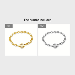 Hip Hop Punk Street Chain Bracelet