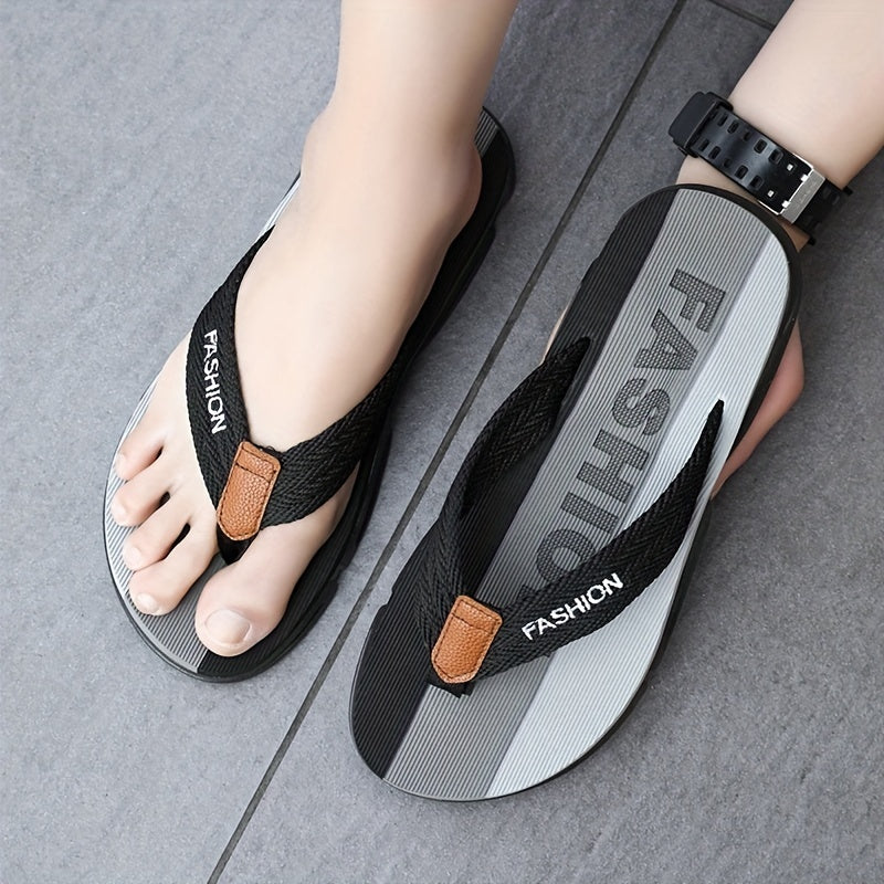 Men's Lightweight Non Slip Flip Flops Quick Drying Thong Sandals