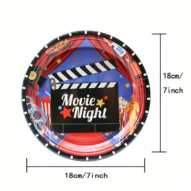Movie Night Party Supplies for 20 Guests