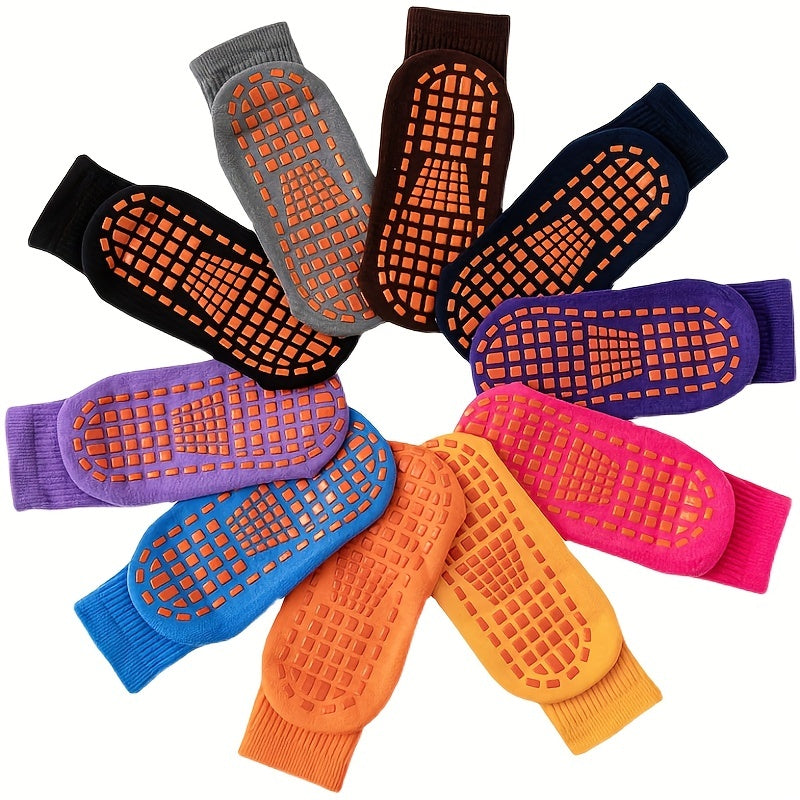 Non Slip Yoga Socks Thickened Towel Sole Socks Yoga Pilates Barre Ballet