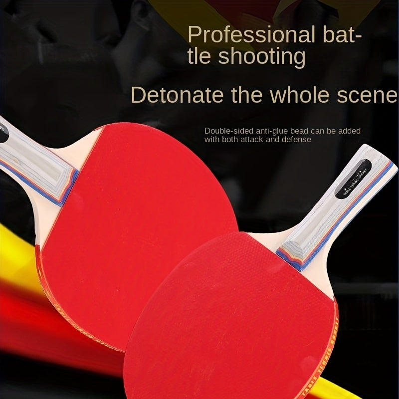 Beginner Table Tennis Paddle Set with 3 Balls