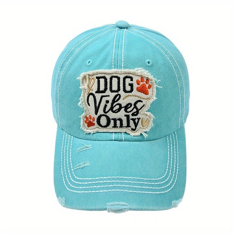 Vintage Washed Baseball Cap Outdoor Sunshade Patch Cap Unisex Distressed Cap