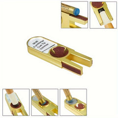 U Shape 5 In 1 Pool Cue Tip Trimmers Billiard Tip Shaper