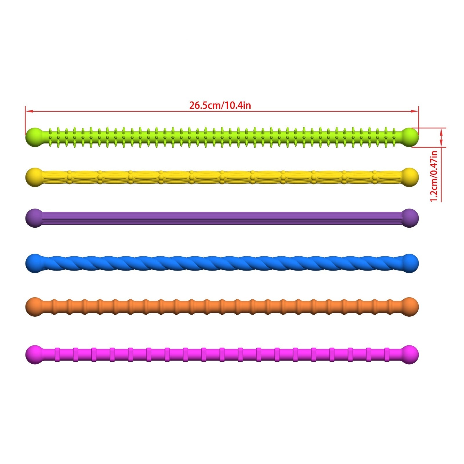 Silicone Textured Sensory Relax Toy