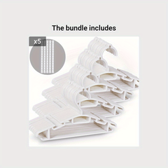 10pcs Children's Hanger Non Slip Nursery Closet Hangers for Baby Clothes