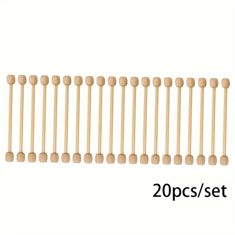 Set of 20 Hanging Rods for DIY Small Tapestry Accessories