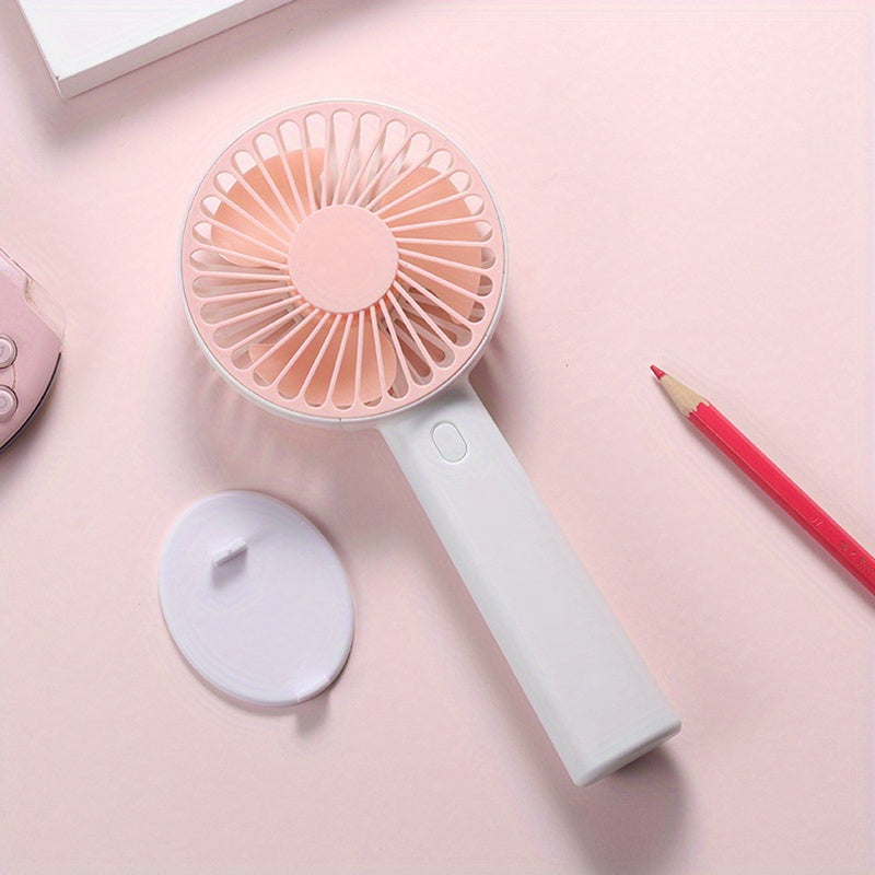 USB Rechargeable Handheld Fan with Base
