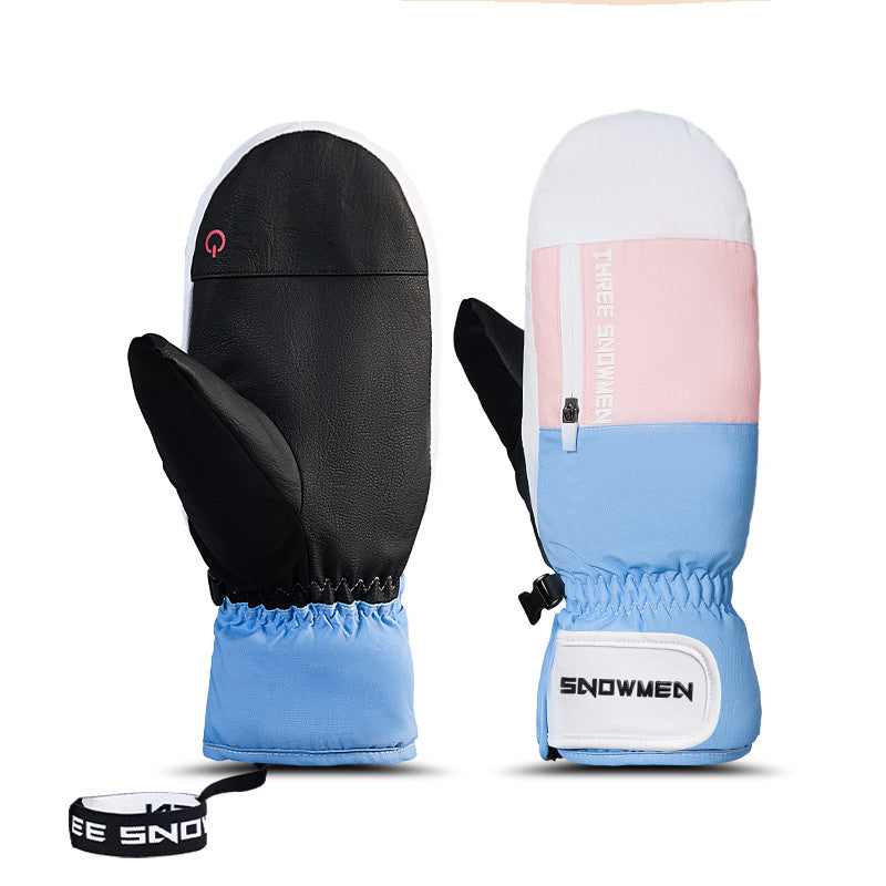 Unisex Snowboard Gloves Waterproof & Windproof Warm Touch Screen Skiing Gloves