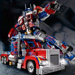 2 in 1 Transforming Car Model Building Set ABS Building Bricks Toy