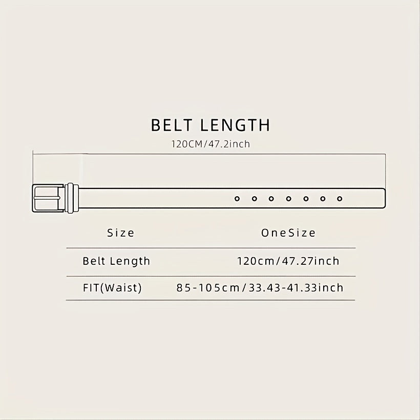 Cattle Head Pattern Western Cowboy Leather Belt