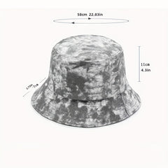 Tie Dye Bucket Hat Sunshade Beach Vacation