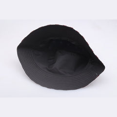 Sunshade Bucket Hat American Independence Pattern Sun Hat Men Women