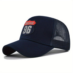 Casual Duck Embroidered Baseball Cap Mesh Sun Visor