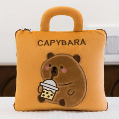 Cartoon Theme Pillow and Blanket Set