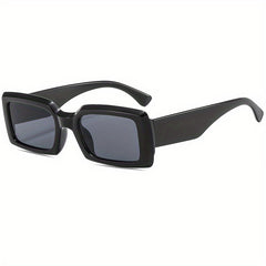 Y2K Rectangle Sunglasses UV400 Sun Shades For Beach Travel