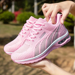 Women's Mesh Breathable Sports Shoes Lightweight Travel Walking Shoes