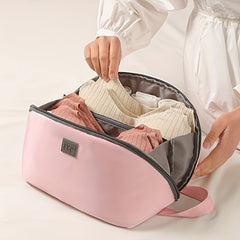 Portable Underwear Zipper Storage Bag Dustproof Organizer Travel Clothes Bag