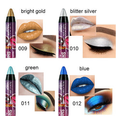 20 Eyeshadow Pencil Lipstick Pen Waterproof 2 In 1 Eyeshadow Stick