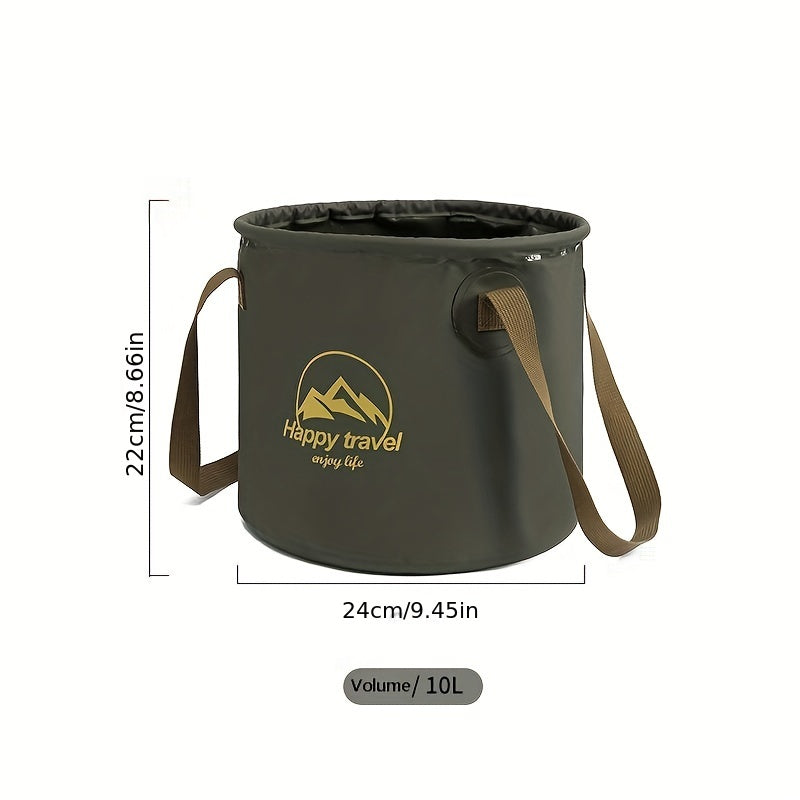 1pc Portable Foldable Bucket for Outdoor Adventures