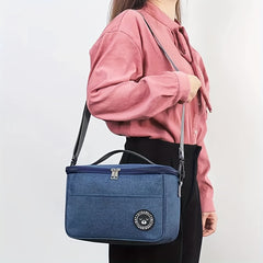Insulated Lunch Bag with Shoulder Strap Leak Proof Cooler Tote