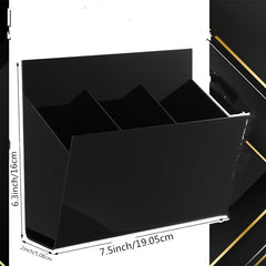 Magnetic Whiteboard Marker Holder 3 Compartments
