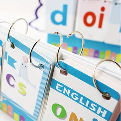 English CVC Flip Card Phonics Word Card Set - 93 Cards