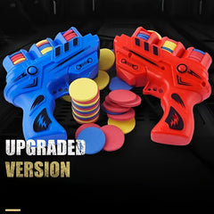 Foam Disc Launcher Flying Disc Handheld Shooter - Indoor/Outdoor Game Toy