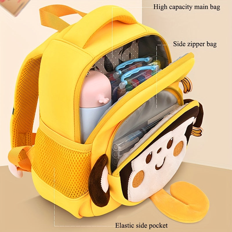 Cartoon Kindergarten Backpack Large Capacity Schoolbag