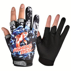Outdoor Fishing Gloves Non slip Cycling Gloves