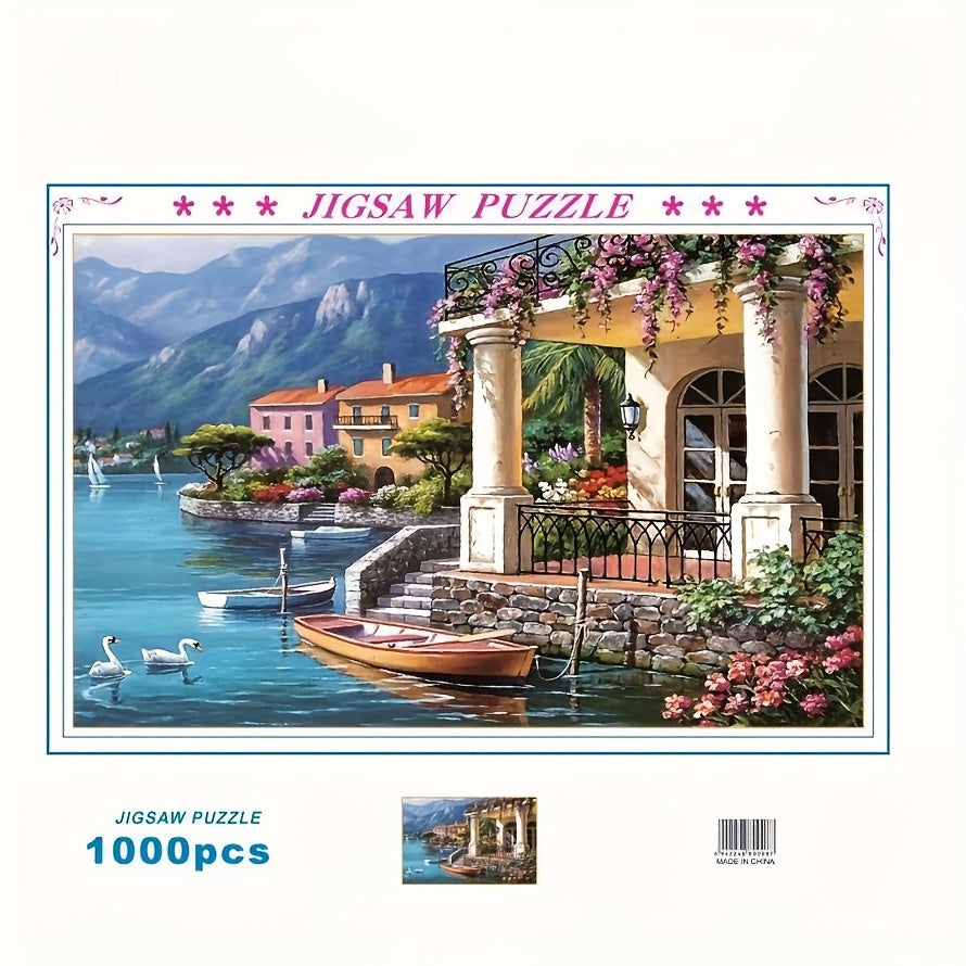 1000pcs Landscape Jigsaw Puzzle for Adults & Children