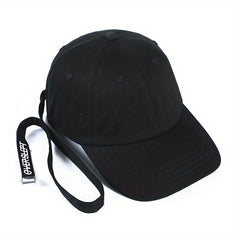 Solid Strap Baseball Cap Lightweight Sunshade Hat