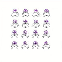 12pcs Rhinestone Spiral Hair Clip for Wedding Bridal Prom Party