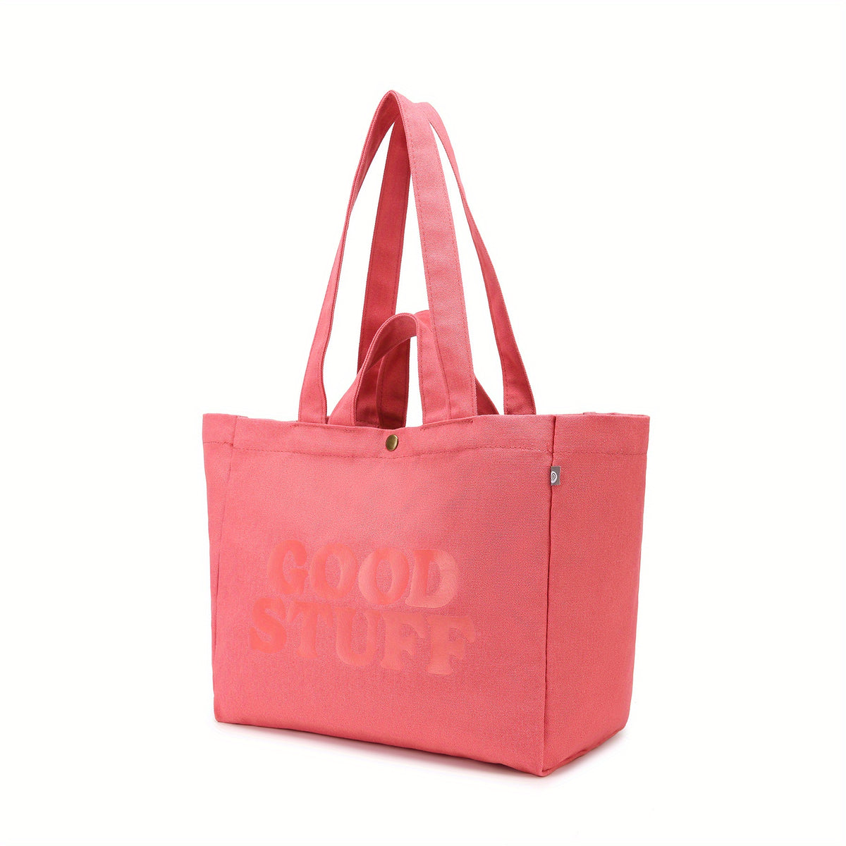 Letter Pattern Tote Bag Solid Shoulder Bag