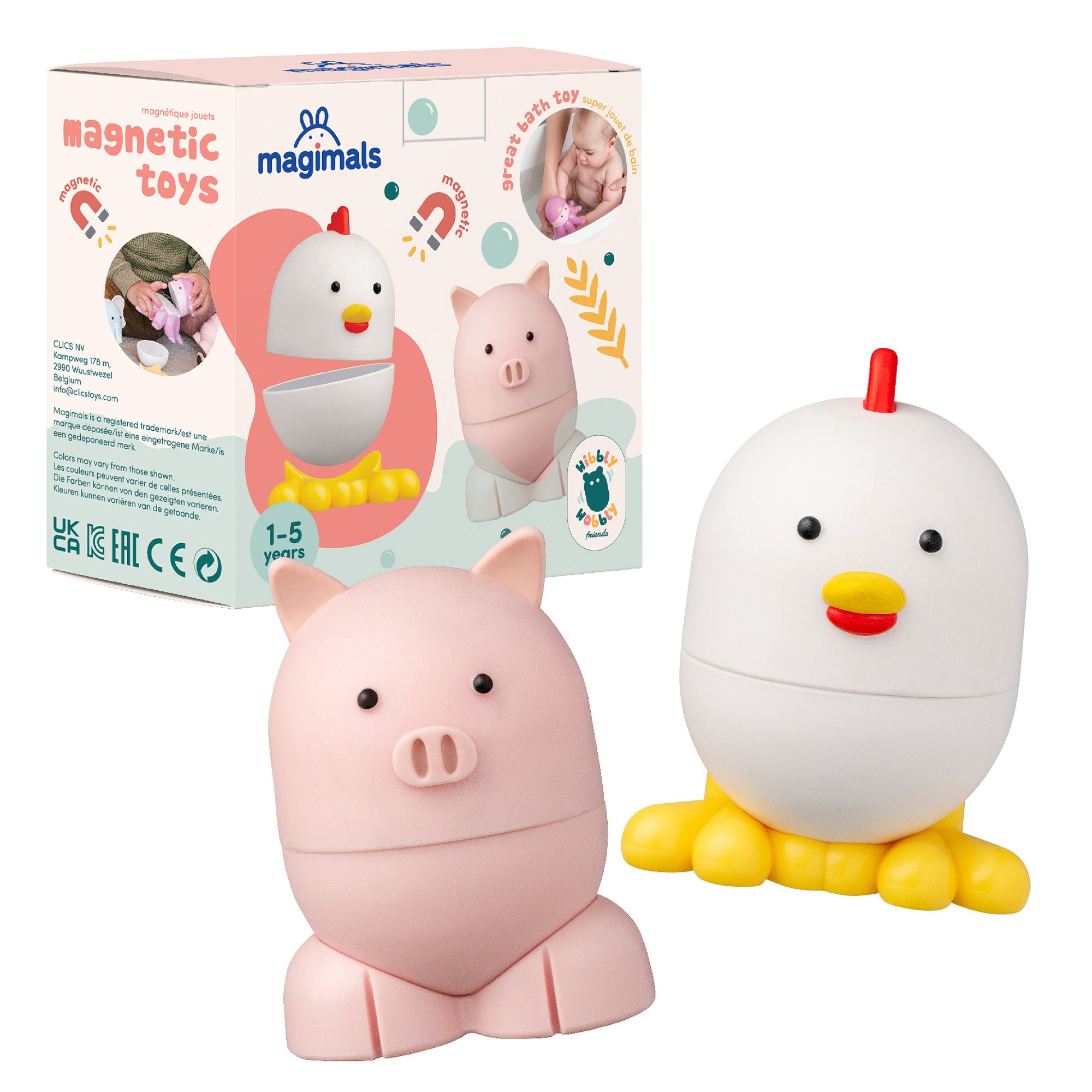 Magimals Farm Animals Magnetic Mix & Match