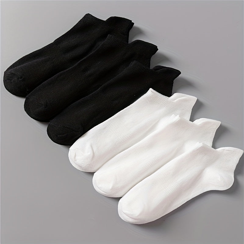 6 Pairs Lightweight Sports Ankle Socks Women's Stockings