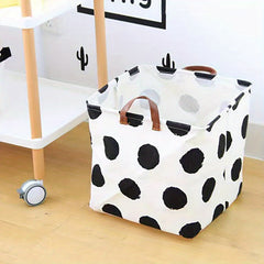 Foldable Laundry Hamper Waterproof Fabric Dirty Clothes Storage