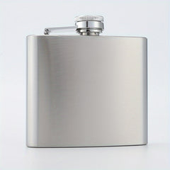 Stainless Steel Hip Flask Portable Alcohol Bottle for Adventures Whisky Vodka