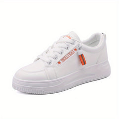 Platform Lace Up Sneakers Low Top Casual Shoes Women's
