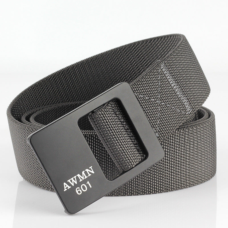 Stretch Woven Belt Versatile Jeans Belt Casual Belt