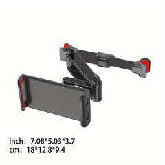 Universal Car Headrest Tablet Mount Holder 360 Swivel Angle Adjustable