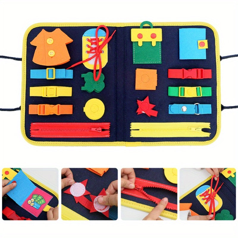 Kids Cognitive Practice Learning Board with Activities