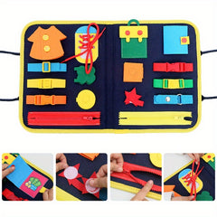 Kids Cognitive Practice Learning Board with Activities