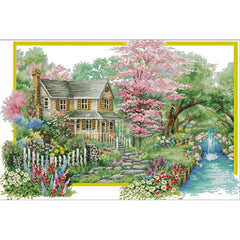Cross Stitch Kit Home Wall Decoration Printed Drawing Embroidery Set