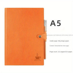 Soft Leather Portable Notebook Stationery Notebook Business Small Fresh